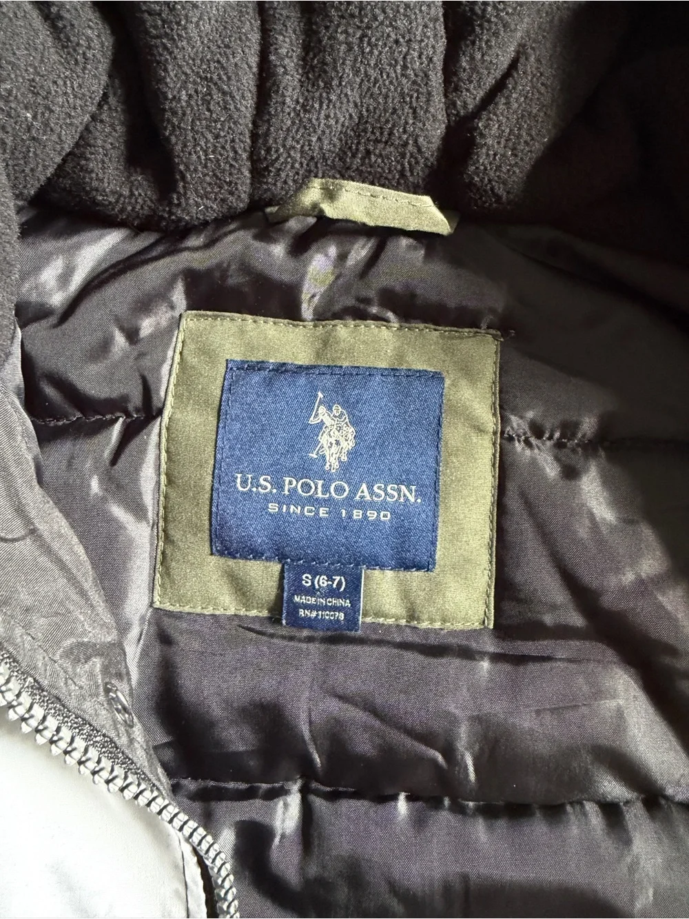 U.S. Polo Assn. warm hooded
